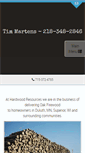 Mobile Screenshot of hardwoodresources.net
